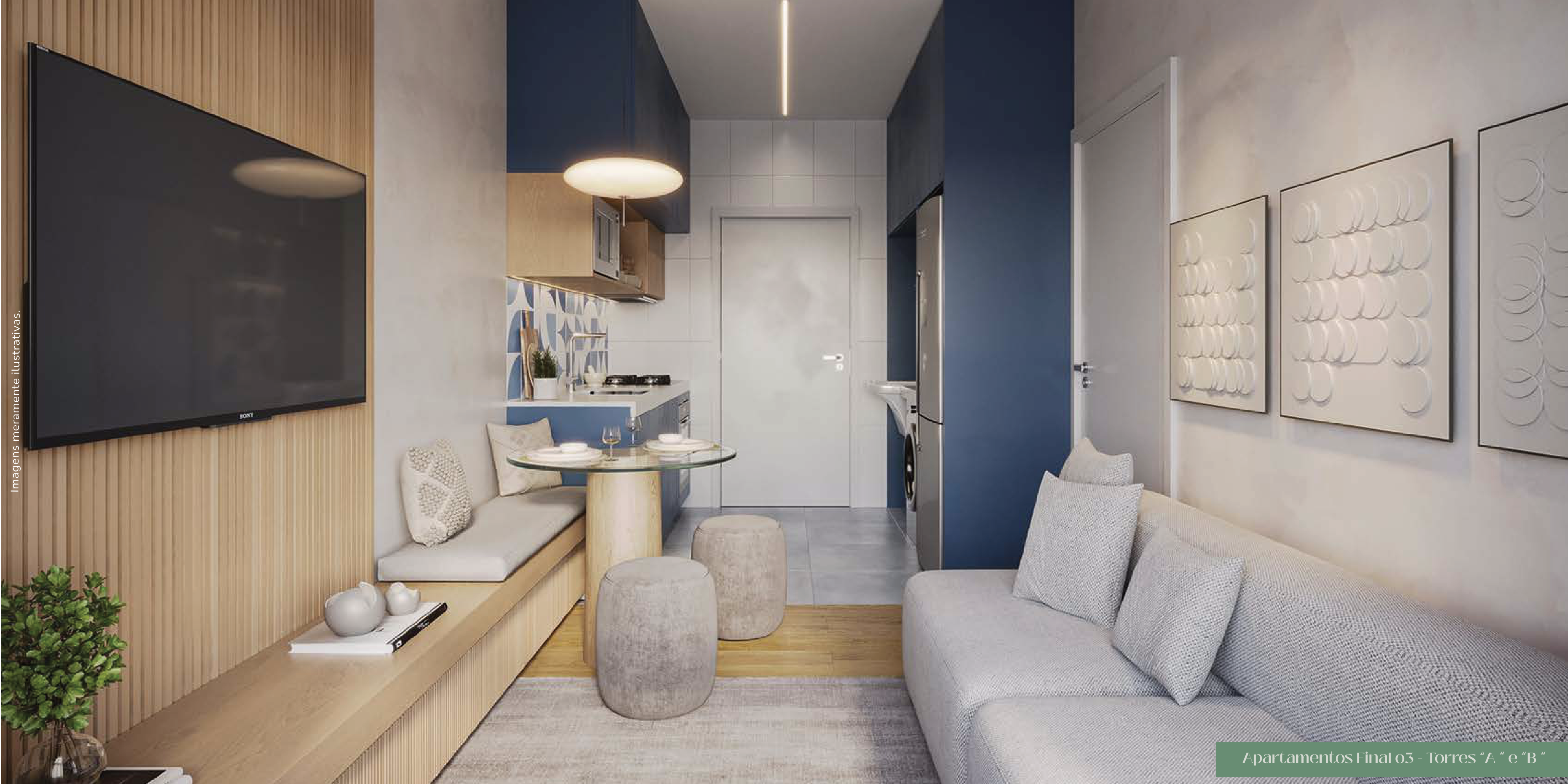 Apartamento decorado — vista 4