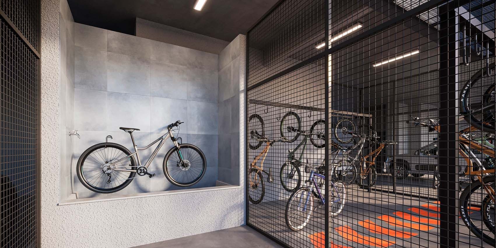 Espaço Bike do Residencial Vitta
