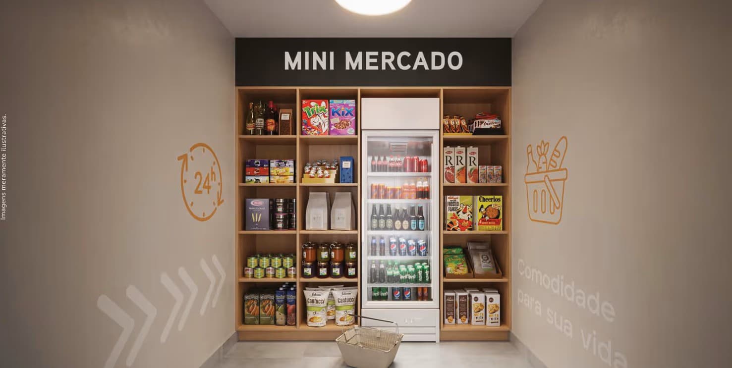 Mini Mercado do Residencial Vitta